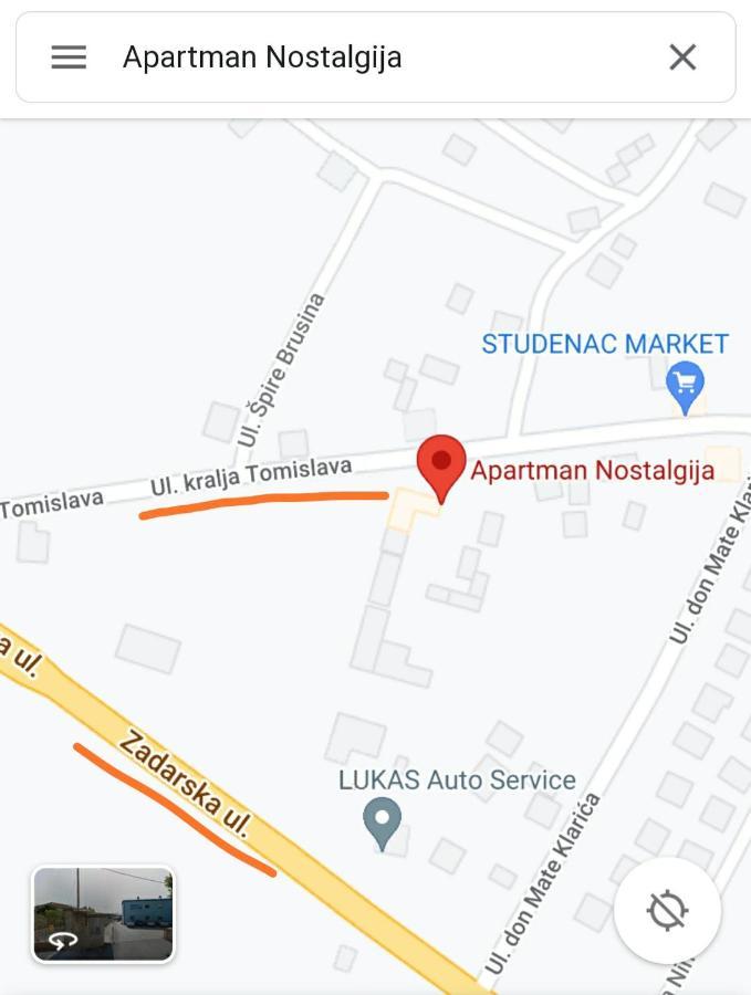 Apartment Nostalgija, Benkovac Dış mekan fotoğraf